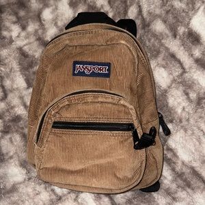 Corduroy Jansport Mini Backpack NWOT